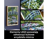 LEGO ART 31220 Claude Monet — Most nad stawem z liliami wodnymi - 1517895 - zdjęcie 6